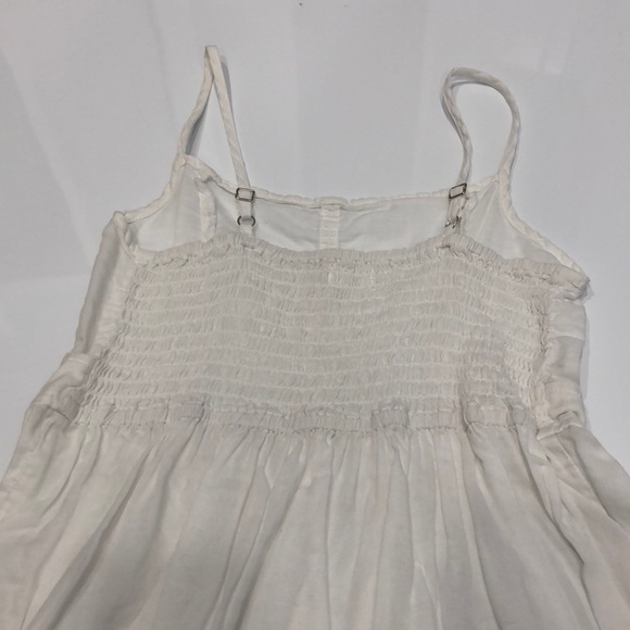 Eddie Pen Shirt White Dress Size 8 - Picture 4 of 4